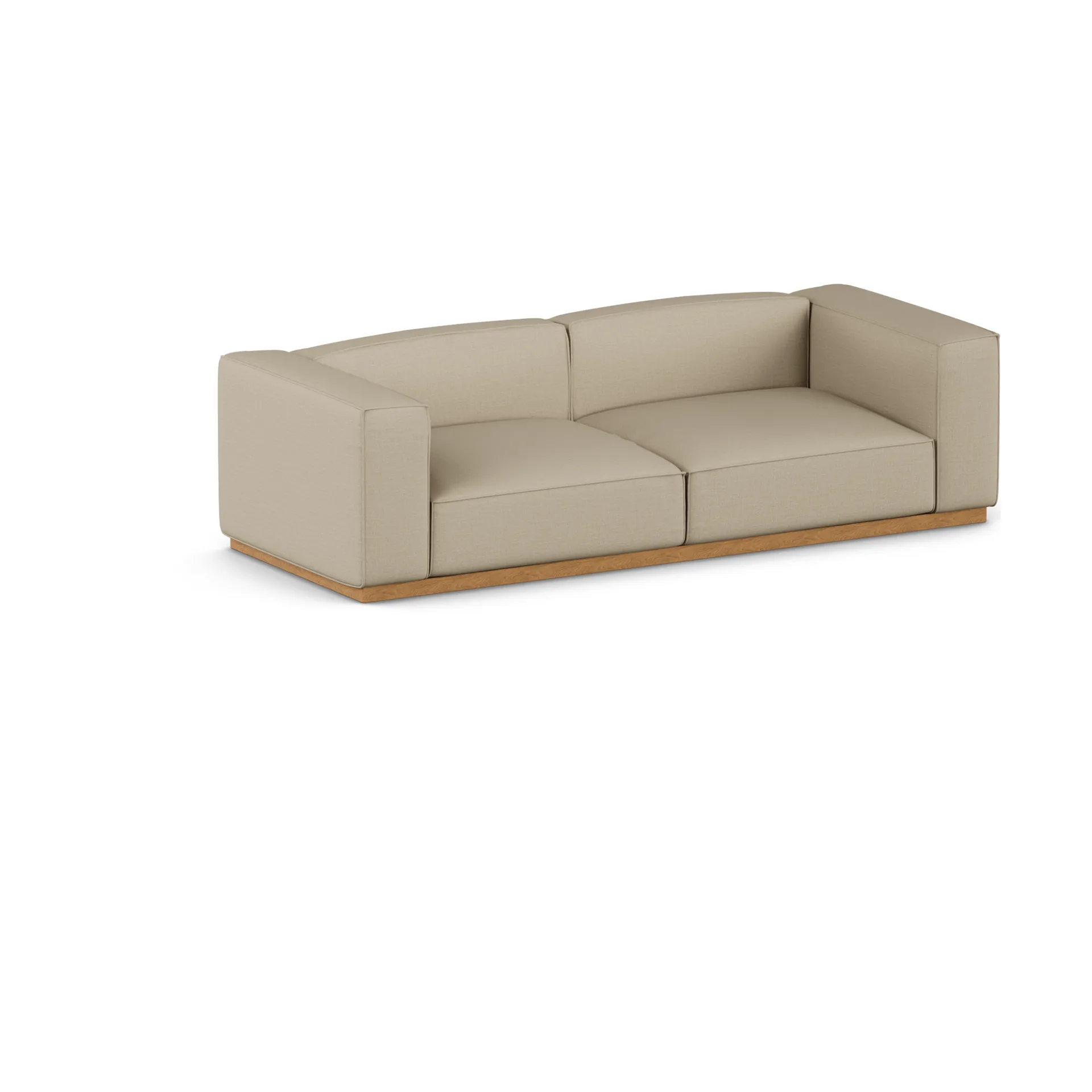 Sofa Bergsdal, Same Sand 6672-bejcowany na dąb, 3-osobowa 1898