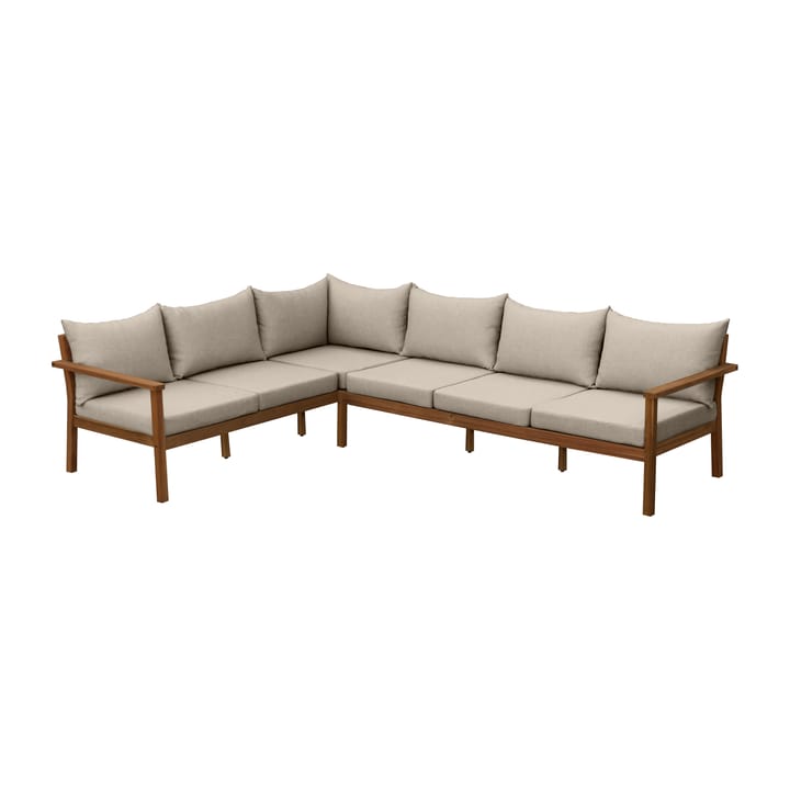 Sofa narożna Stockaryd teak-beż - undefined - 1898