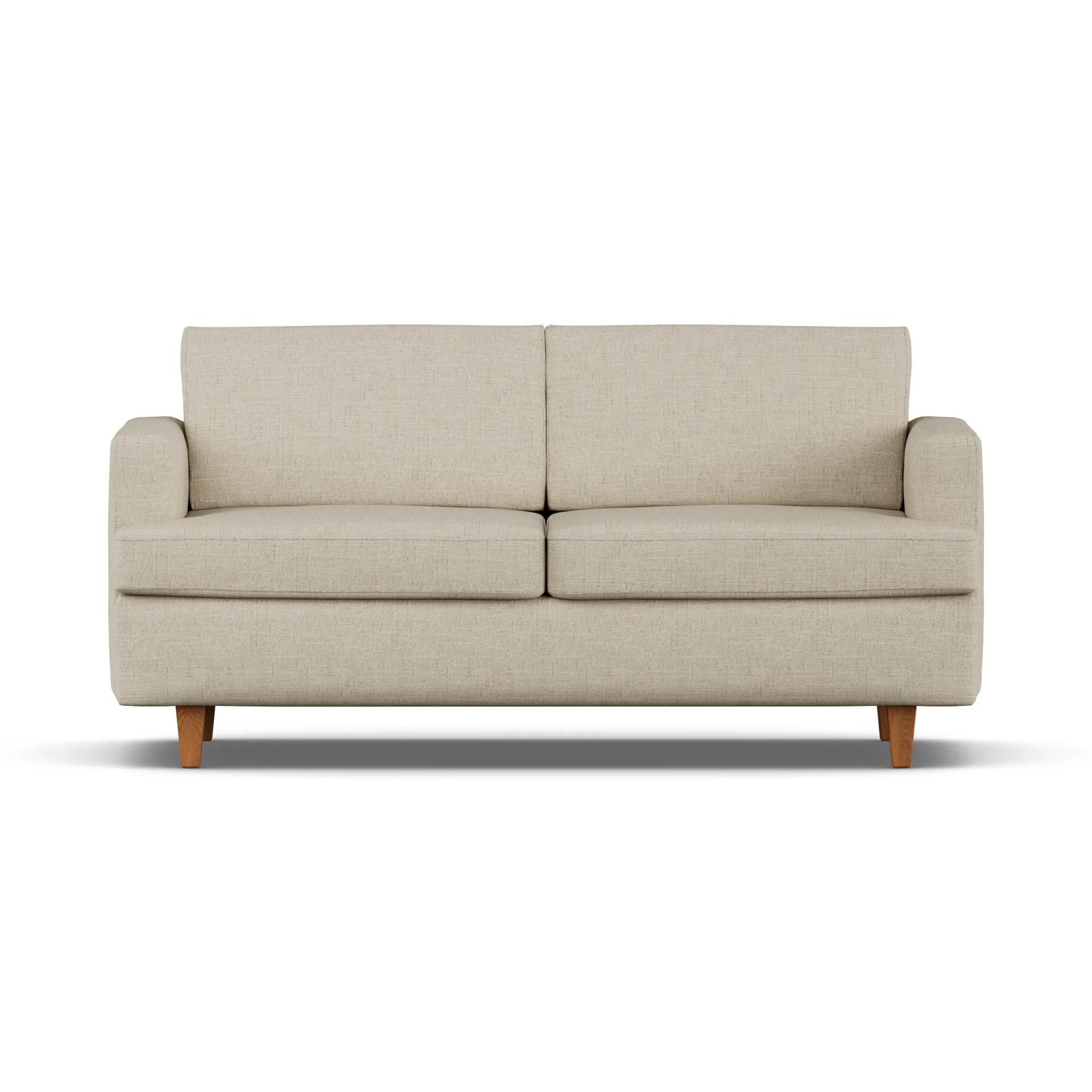 Sofa z funkcją spania Binga 2,5-osobowa, Bern Beige 0341-jesion bejcowany na kolor dębu 1898