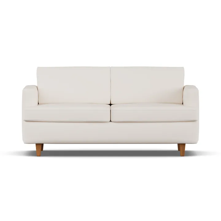 Sofa z funkcją spania Binga 2,5-osobowa - Caleido Beige 9600-ciemno bejcowany jesion - 1898