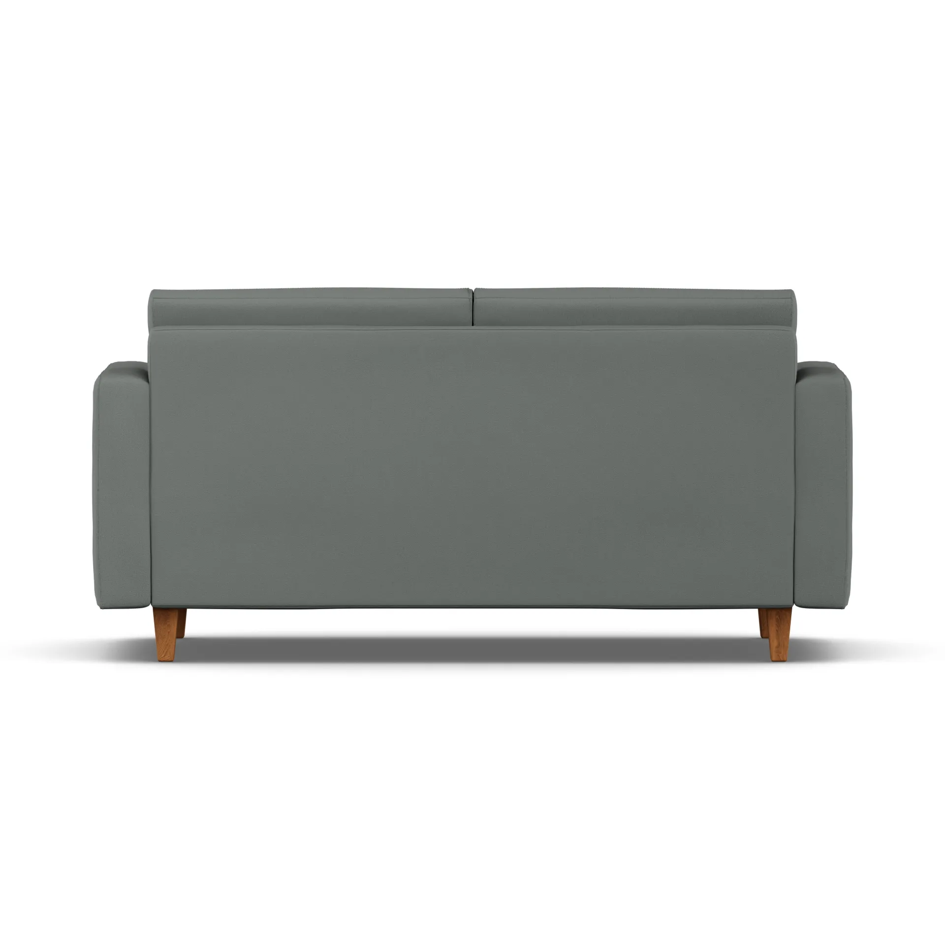 Sofa z funkcją spania Binga 2,5-osobowa, Caleido Grey 1240-jesion bejcowany na kolor dębu 1898