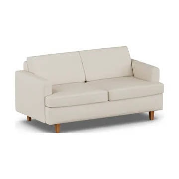 Sofa z funkcją spania Binga 2,5-osobowa - Jump Beige 1956-ciemno bejcowany jesion - 1898