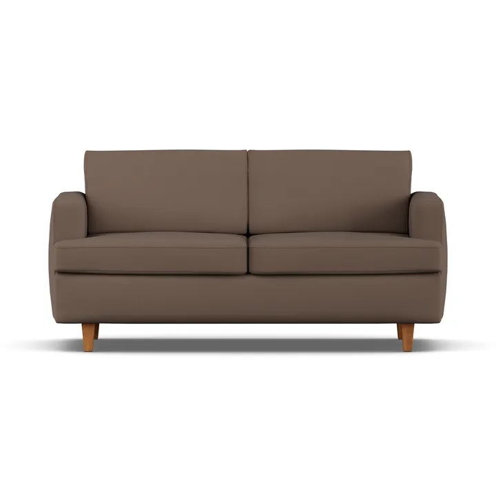 Sofa z funkcją spania Binga 2,5-osobowa - Jump Brown 1955-ciemno bejcowany jesion - 1898