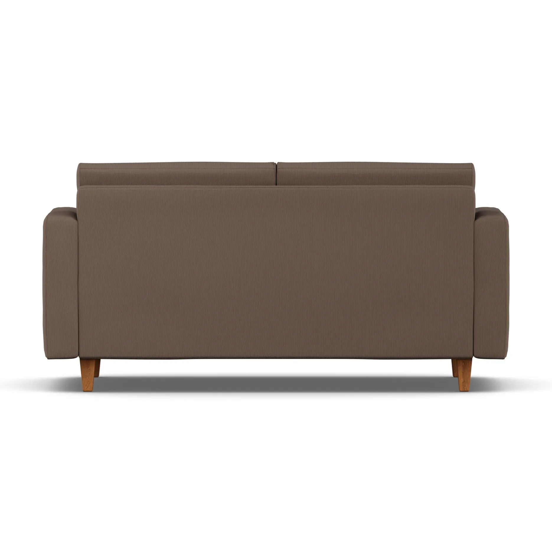 Sofa z funkcją spania Binga 2,5-osobowa, Jump Brown 1955-jesion bejcowany na kolor dębu 1898