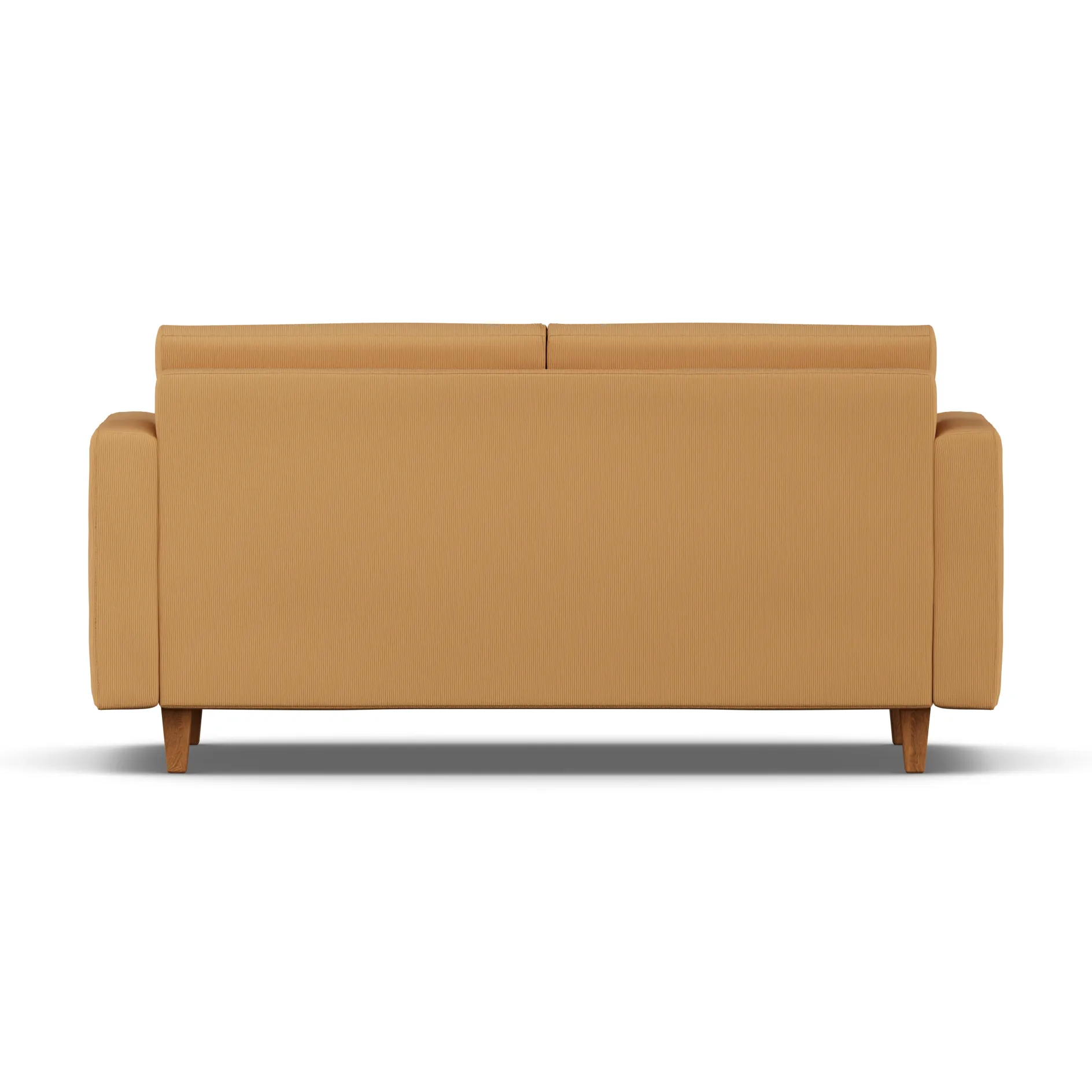 Sofa z funkcją spania Binga 2,5-osobowa, Jump Honey 1959-jesion bejcowany na kolor dębu 1898
