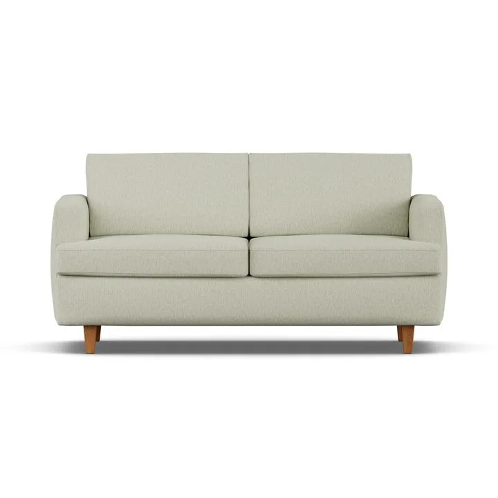 Sofa z funkcją spania Binga 2,5-osobowa - Luiza Beige 3981-ciemno bejcowany jesion - 1898