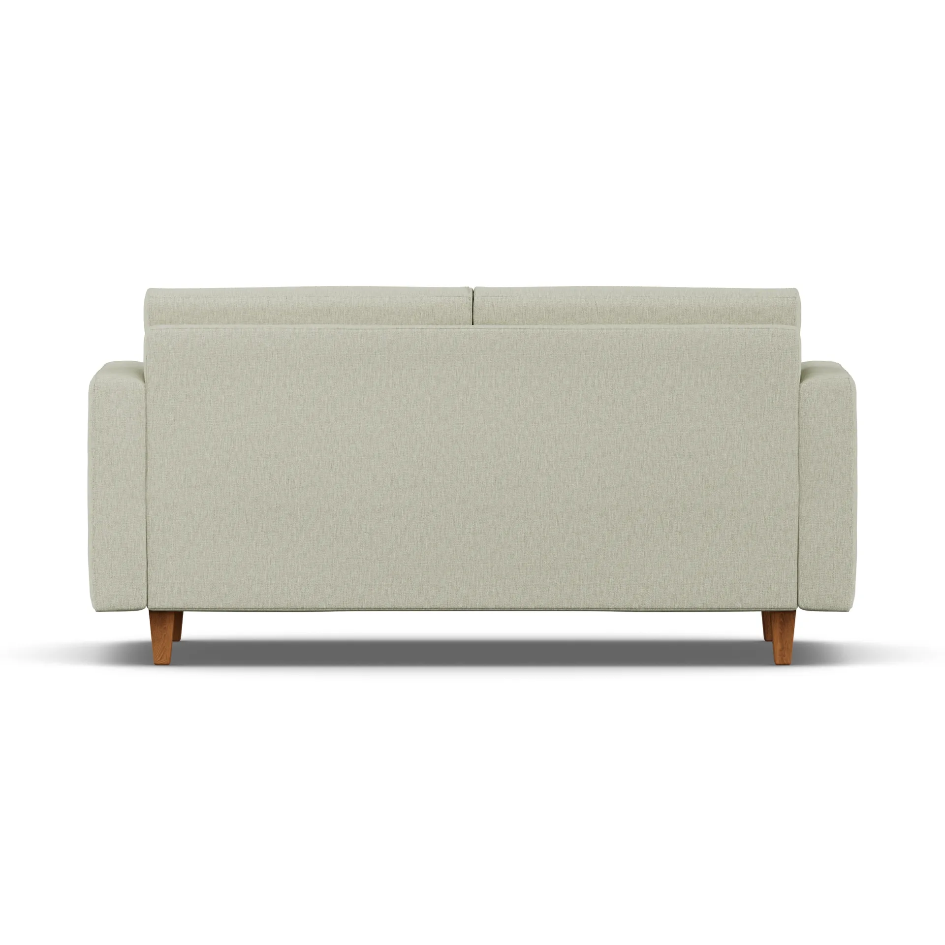 Sofa z funkcją spania Binga 2,5-osobowa, Luiza Beige 3981-jesion bejcowany na kolor dębu 1898