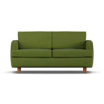 Sofa z funkcją spania Binga 2,5-osobowa - Luiza Green 3975-ciemno bejcowany jesion - 1898