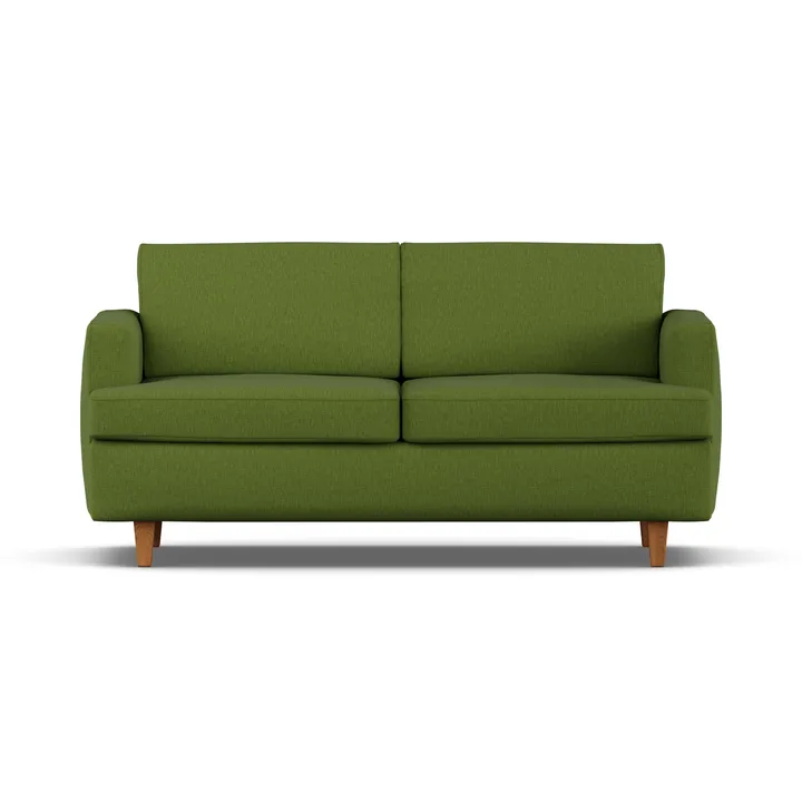 Sofa z funkcją spania Binga 2,5-osobowa - Luiza Green 3975-ciemno bejcowany jesion - 1898