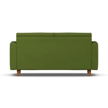 Sofa z funkcją spania Binga 2,5-osobowa - Luiza Green 3975-jesion bejcowany na kolor dębu - 1898