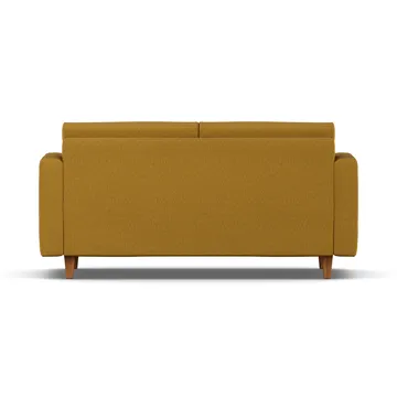 Sofa z funkcją spania Binga 2,5-osobowa - Luiza Mustard 3972-jesion bejcowany na kolor dębu - 1898