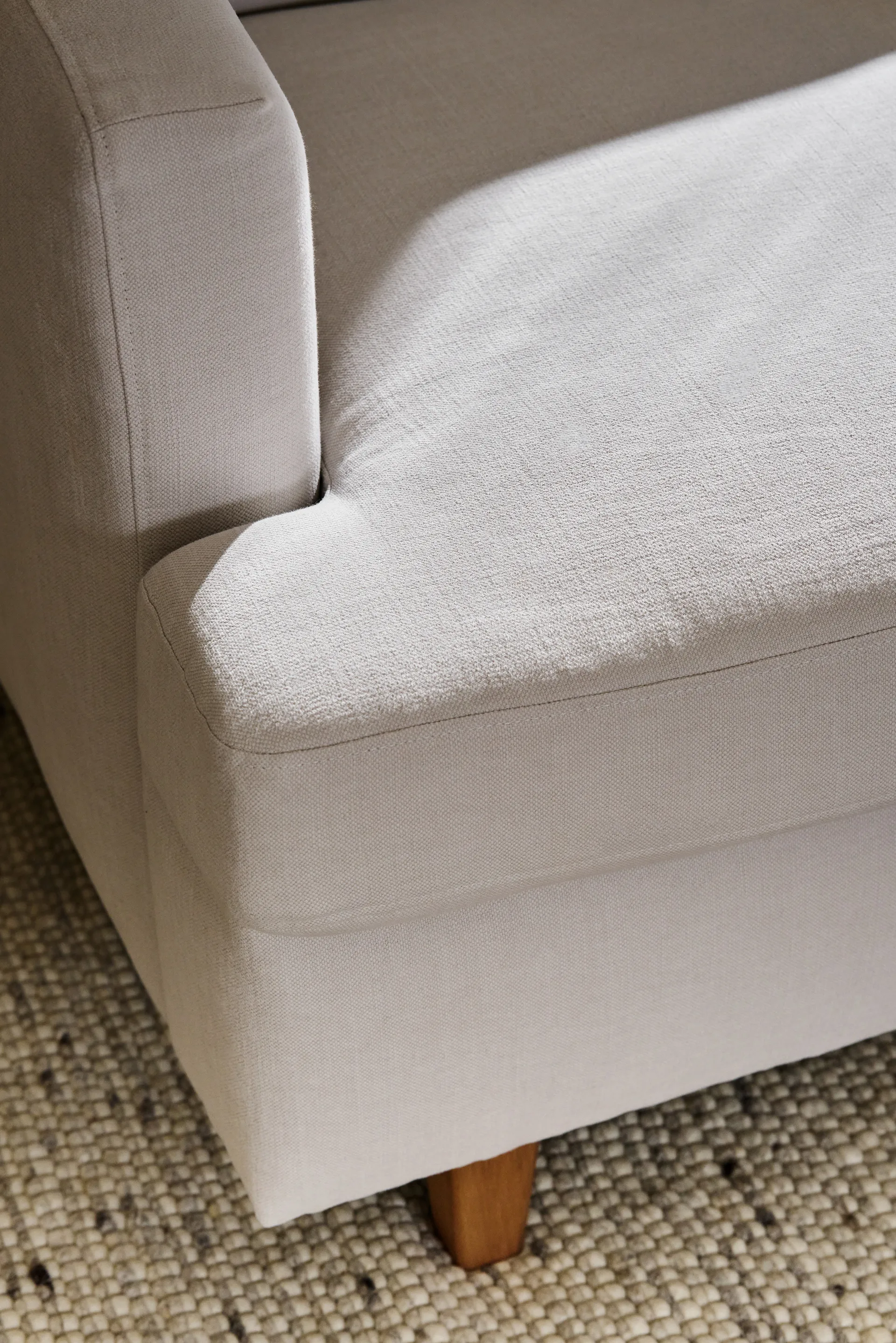 Sofa z funkcją spania Binga 2,5-osobowa, Oslo Nature 1540-ciemno bejcowany jesion 1898