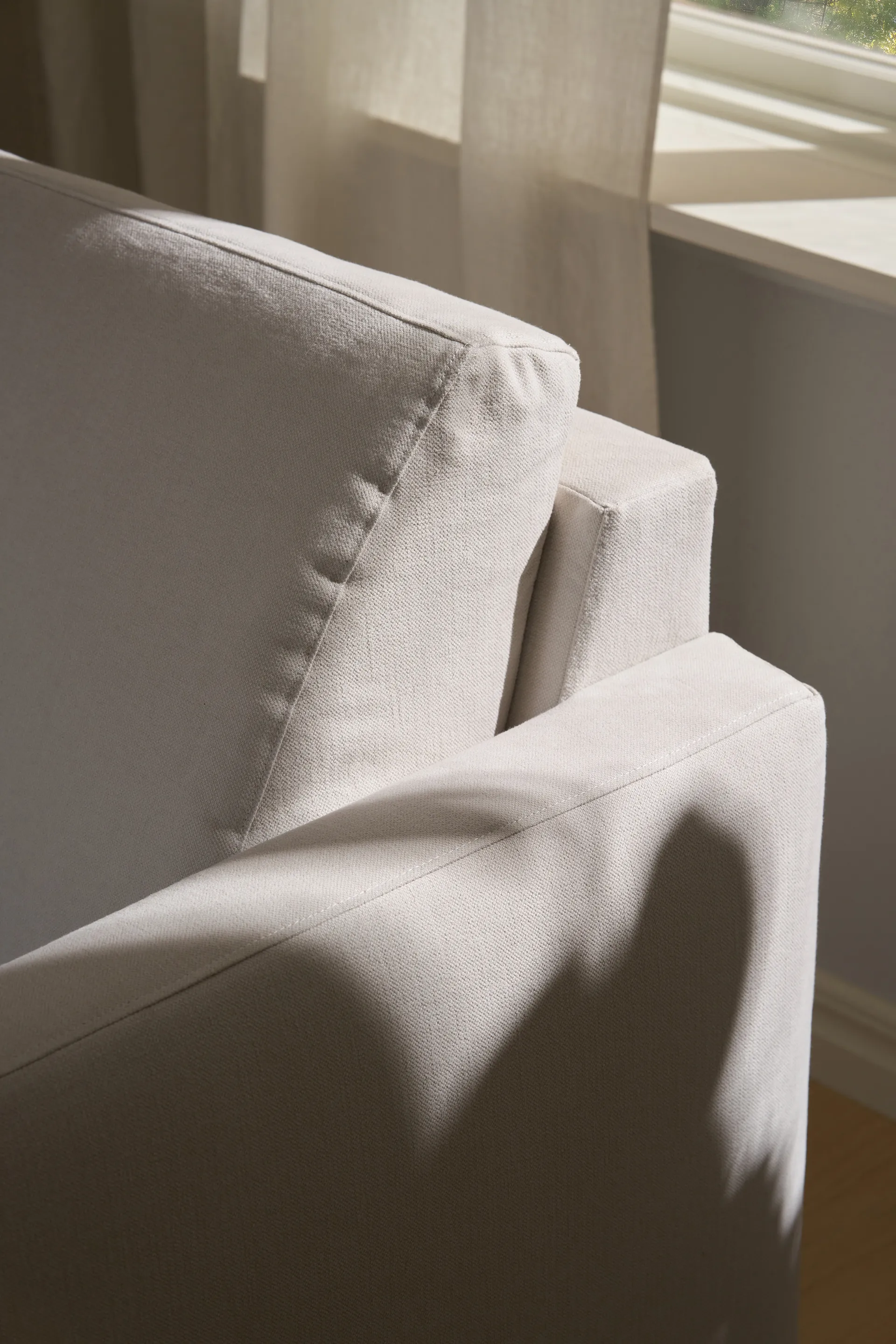 Sofa z funkcją spania Binga 2,5-osobowa, Oslo Nature 1540-jesion bejcowany na kolor dębu 1898