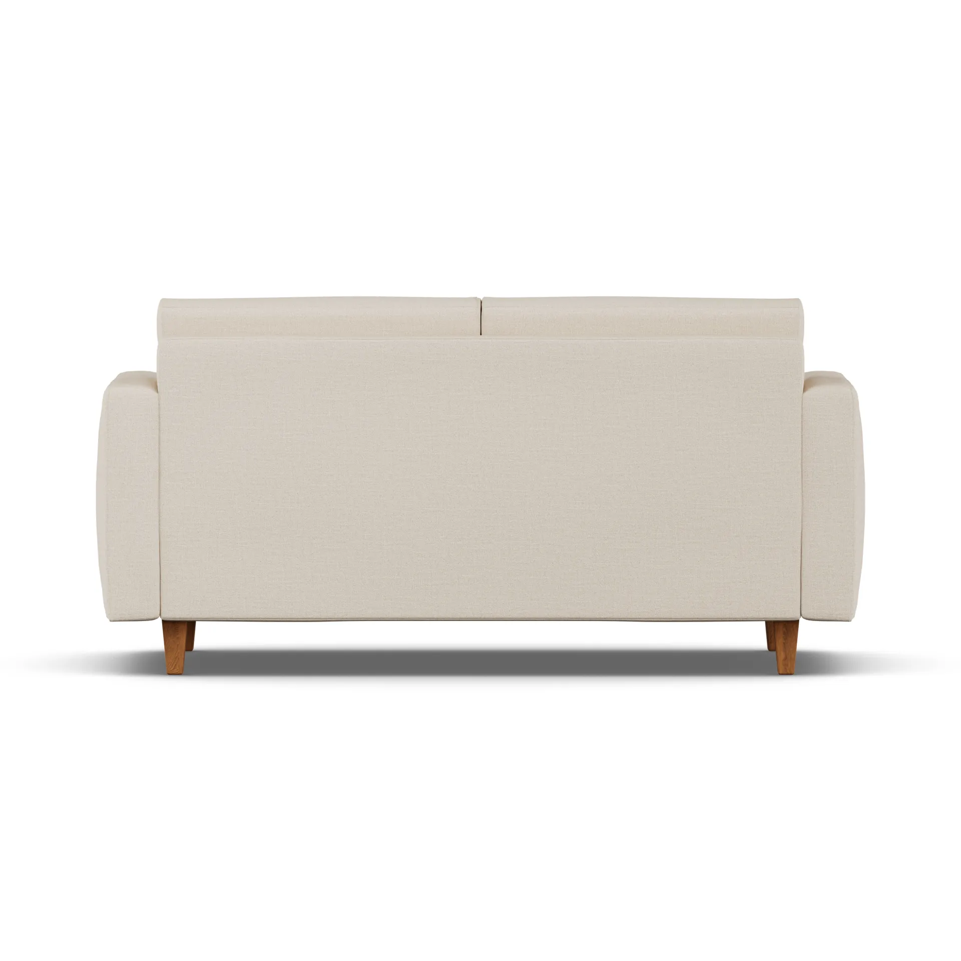 Sofa z funkcją spania Binga 2,5-osobowa, Same Beige 6670-ciemno bejcowany jesion 1898