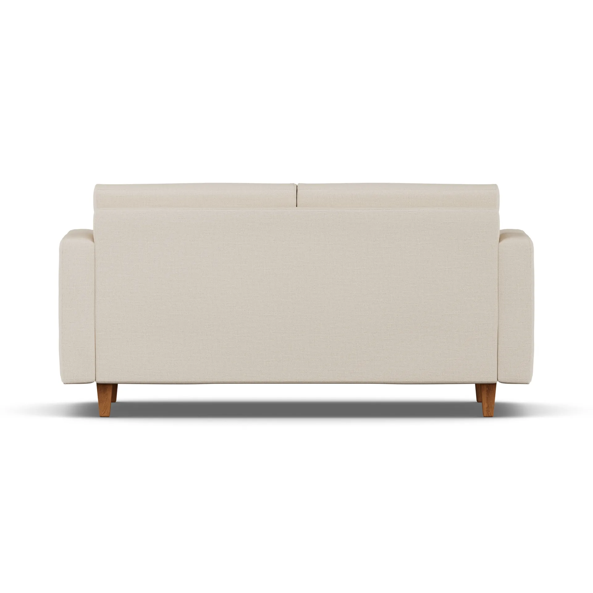 Sofa z funkcją spania Binga 2,5-osobowa, Same Beige 6670-jesion bejcowany na kolor dębu 1898