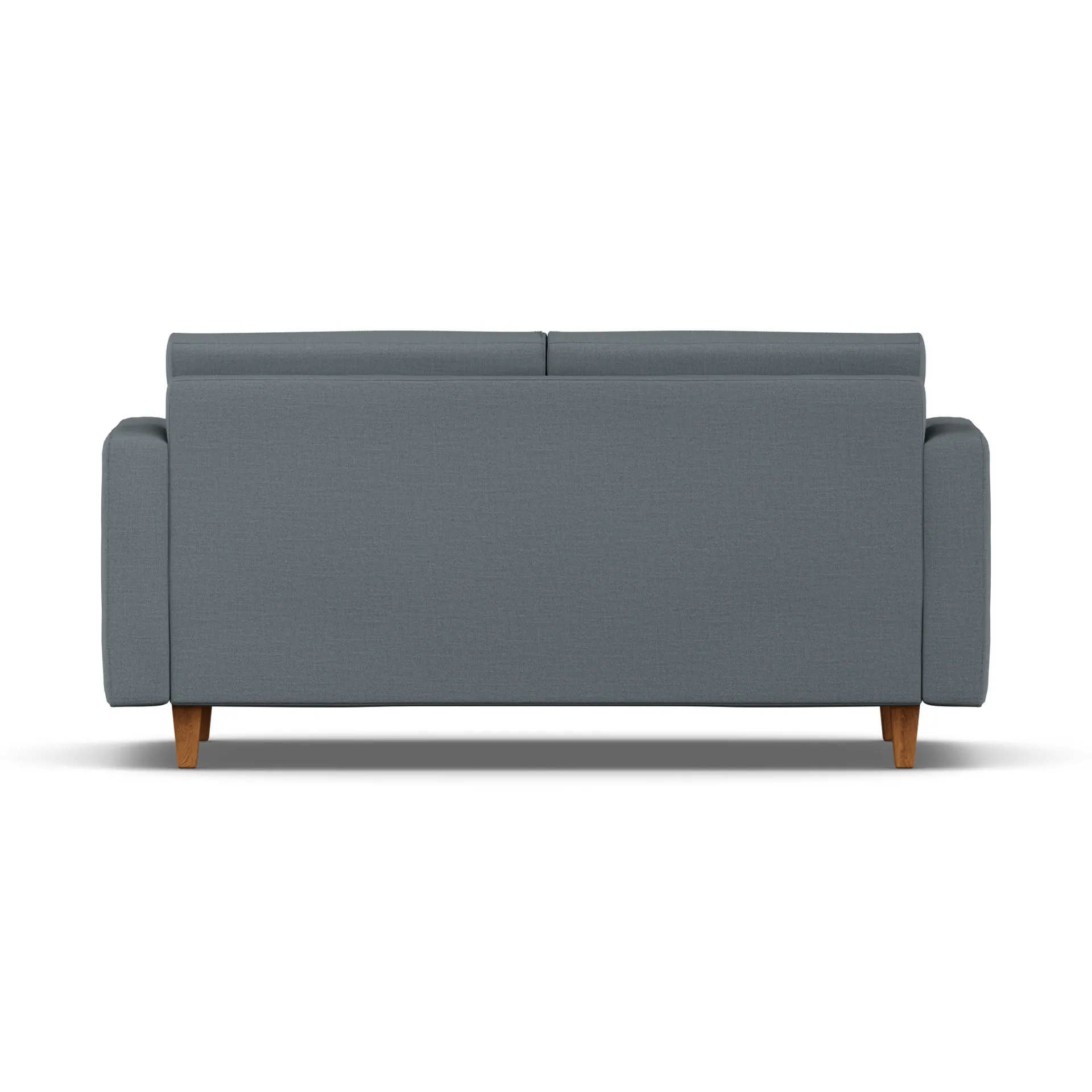 Sofa z funkcją spania Binga 2,5-osobowa, Same Blue 6678-jesion bejcowany na kolor dębu 1898