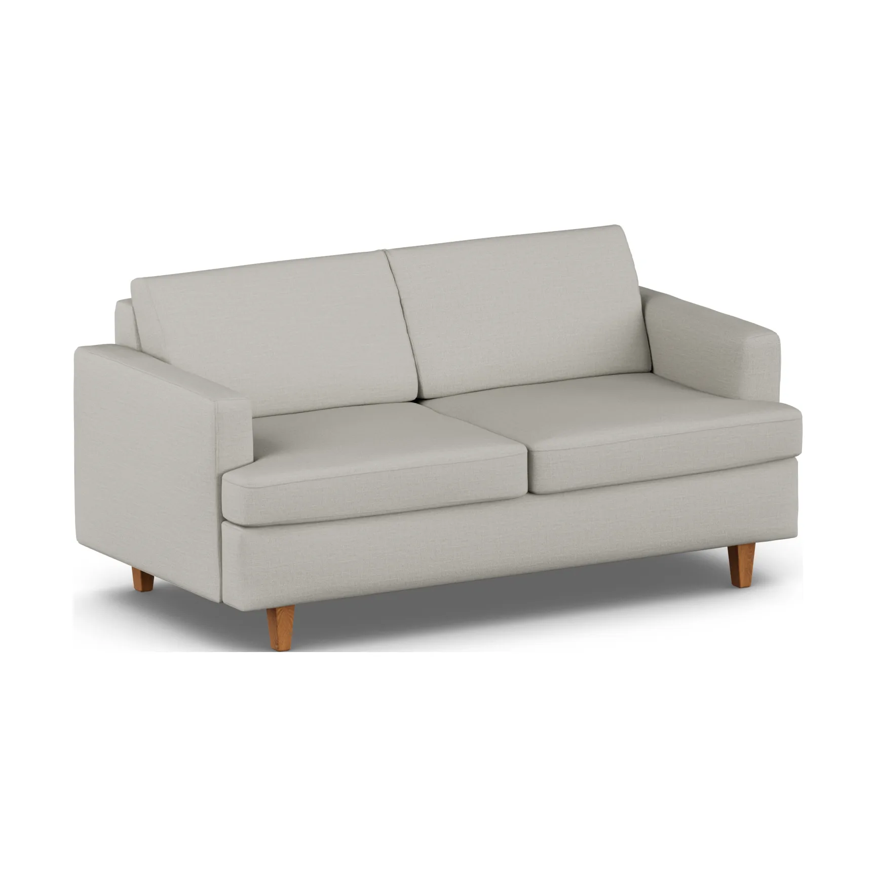 Sofa z funkcją spania Binga 2,5-osobowa, Same Grey 6673-ciemno bejcowany jesion 1898