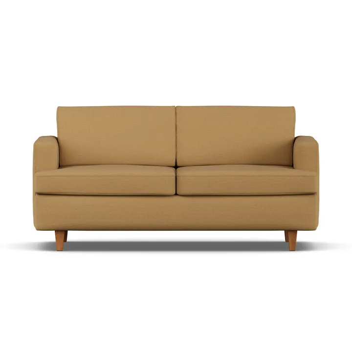 Sofa z funkcją spania Binga 2,5-osobowa - Same Ochre 6676-ciemno bejcowany jesion - 1898
