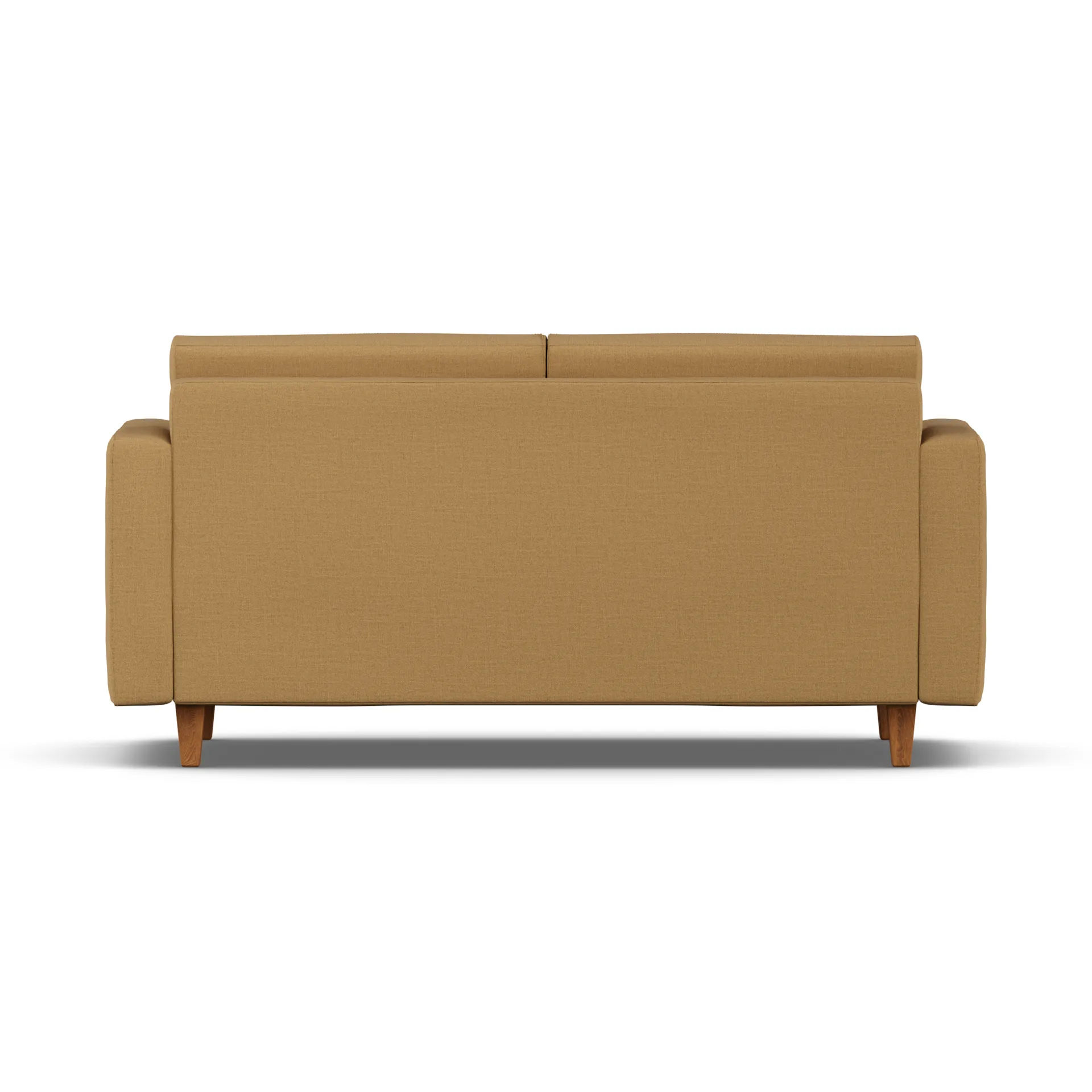 Sofa z funkcją spania Binga 2,5-osobowa, Same Ochre 6676-jesion bejcowany na kolor dębu 1898