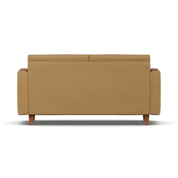 Sofa z funkcją spania Binga 2,5-osobowa - Same Ochre 6676-jesion bejcowany na kolor dębu - 1898