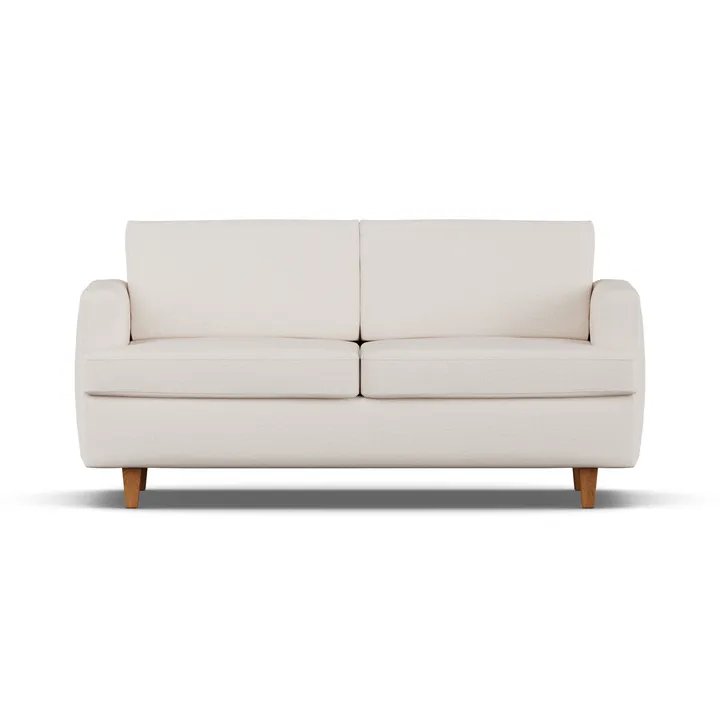 Sofa z funkcją spania Binga 2,5-osobowa - Same Off White 6671-ciemno bejcowany jesion - 1898