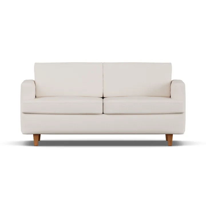 Sofa z funkcją spania Binga 2,5-osobowa - Same Off White 6671-ciemno bejcowany jesion - 1898