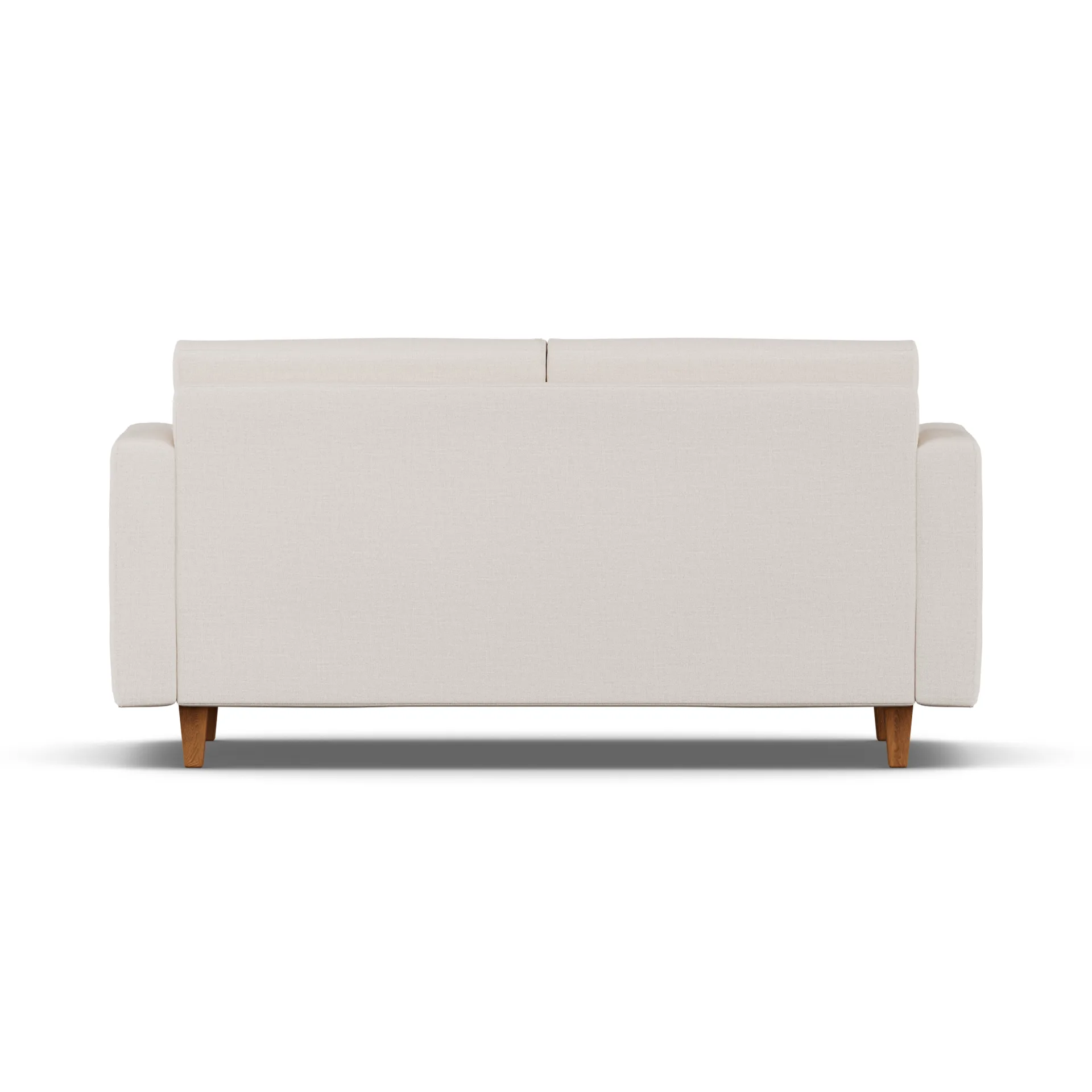 Sofa z funkcją spania Binga 2,5-osobowa, Same Off White 6671-jesion bejcowany na kolor dębu 1898