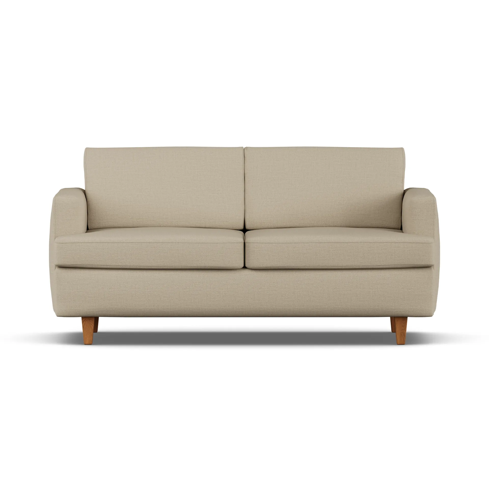 Sofa z funkcją spania Binga 2,5-osobowa, Same Sand 6672-ciemno bejcowany jesion 1898