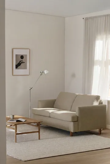Sofa z funkcją spania Binga 2,5-osobowa - Same Sand 6672-jesion bejcowany na kolor dębu - 1898