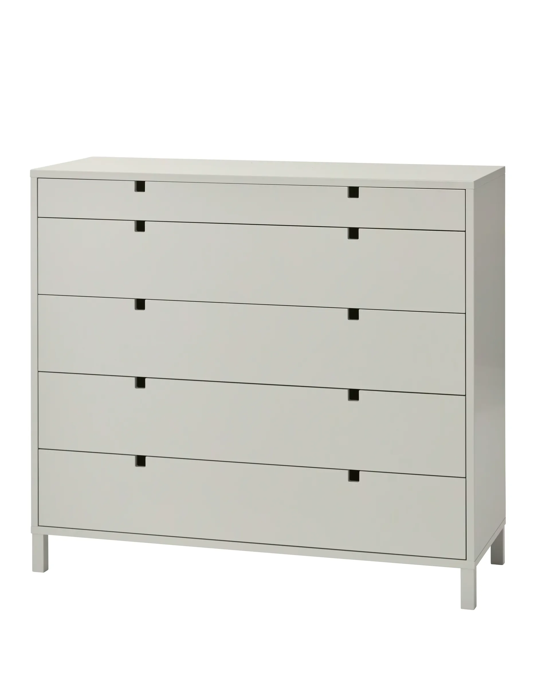 Square komoda z 5 szufladami, Piaskowy 1898