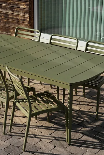 Stół rozkładany Marsala - Moss green, 208-288 cm - 1898