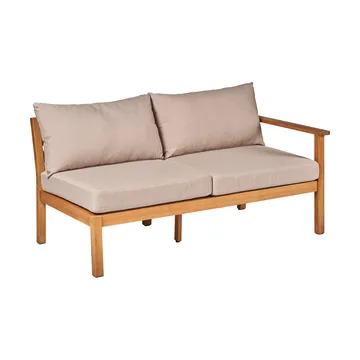 Stockaryd 2-osobowy moduł sofy, lewostronny - teak/beige - 1898