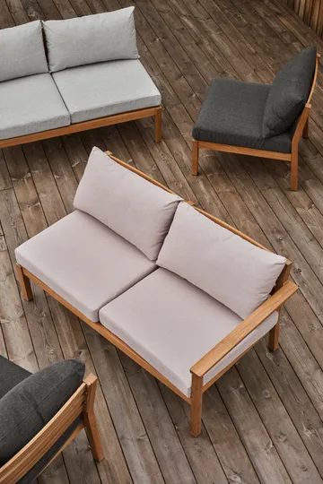 Stockaryd 2-osobowy moduł sofy, lewostronny - teak/beige - 1898