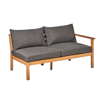Stockaryd 2-osobowy moduł sofy, lewostronny - teak/dark grey - 1898