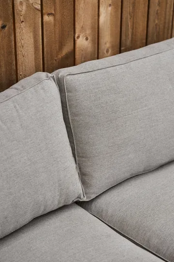 Stockaryd 2-osobowy moduł sofy, prawostronny - teak/light grey - 1898