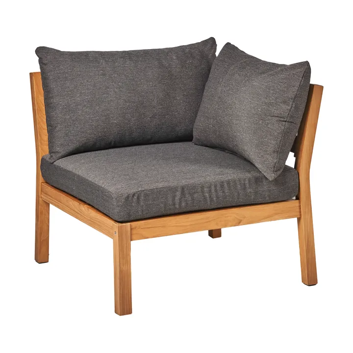 Stockaryd moduł narożny -  teak/dark grey - 1898