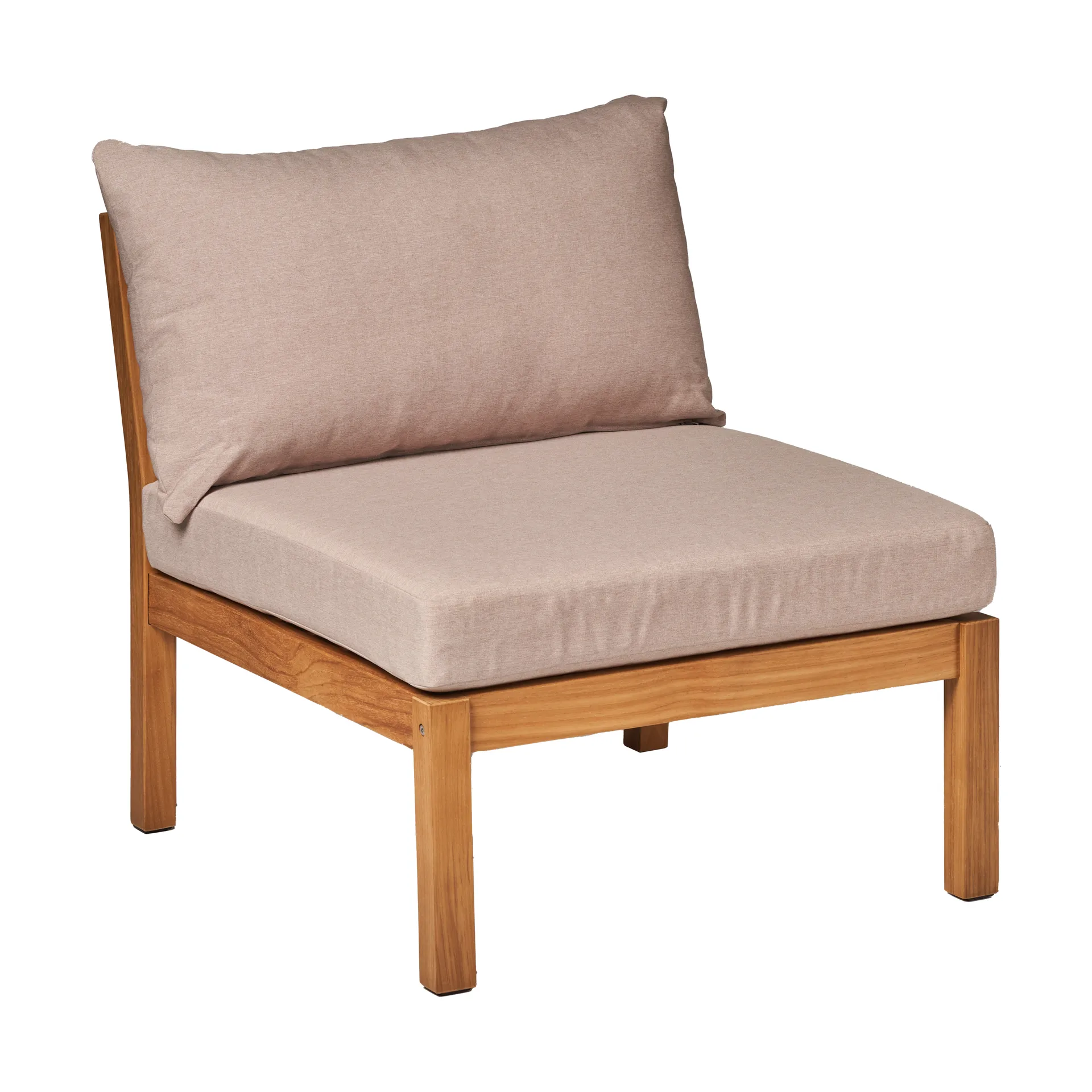 Stockaryd moduł sofy, część środkowa - teak/beige,  1898