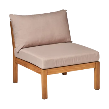 Stockaryd moduł sofy, część środkowa - teak/beige - 1898