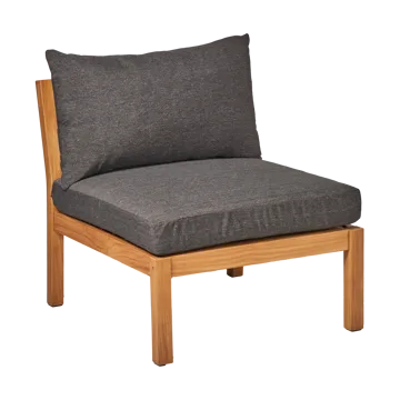 Stockaryd moduł sofy, część środkowa - teak/dark grey - 1898