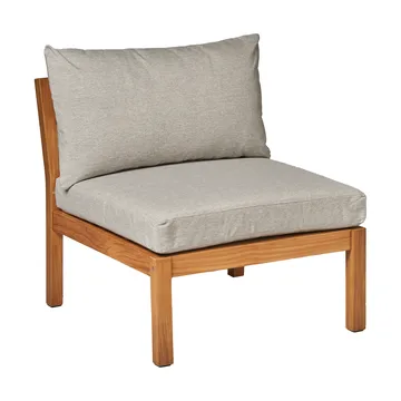 Stockaryd moduł sofy, część środkowa - teak/light grey - 1898
