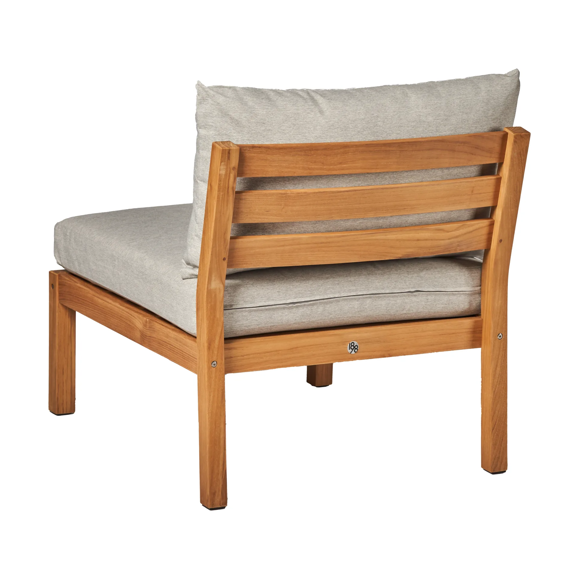 Stockaryd moduł sofy, część środkowa - teak/light grey,  1898