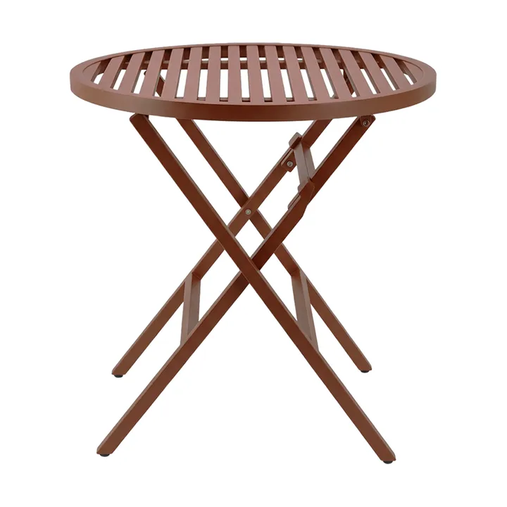 Stolik kawiarniany Verona - Burnt red, Ø72 cm - 1898