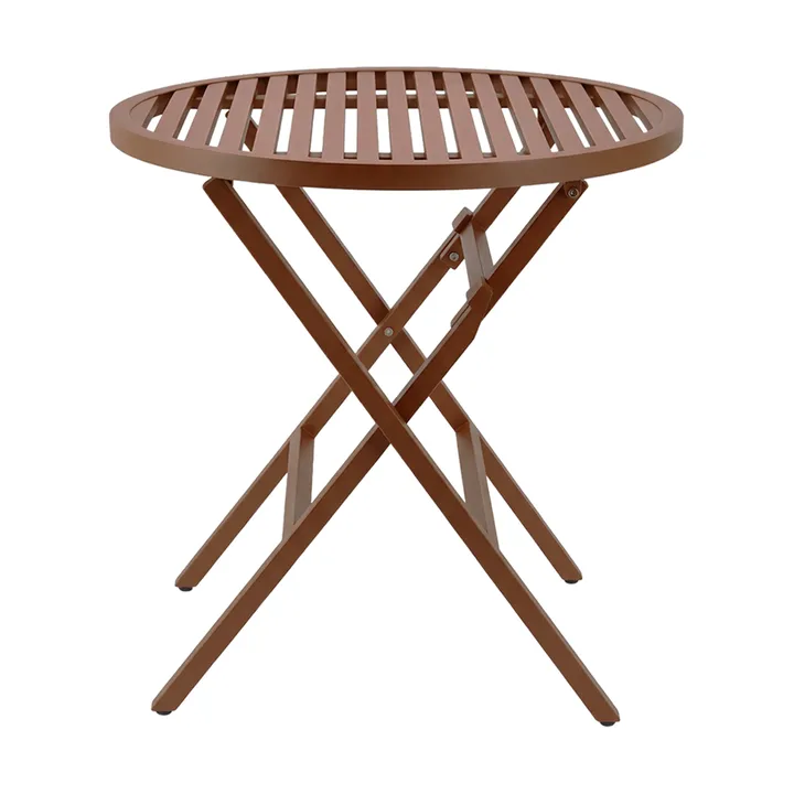 Stolik kawiarniany Verona - Burnt red, Ø72 cm - 1898