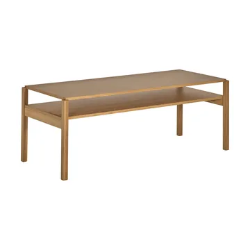 Stolik kawowy Lid - Dąb pigmentowany na biało, 125×50 cm - 1898