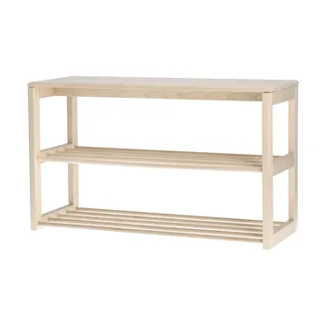 Szafka na buty z siedziskiem Bäckebo - Brzoza, 80×48×30 cm - 1898