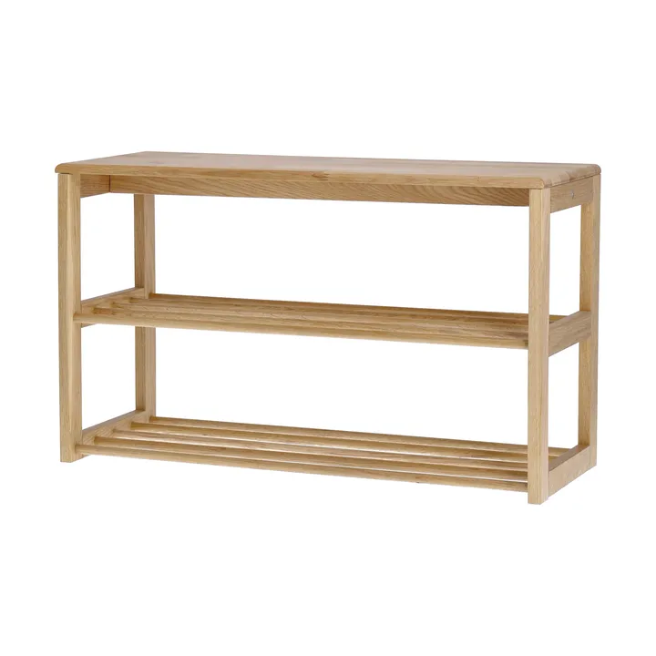 Szafka na buty z siedziskiem Bäckebo - Dąb, 80×48×30 cm - 1898
