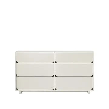 Vidja Podwójna komoda - sand, 6 szuflady - 1898