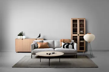 Vidja stolik boczny - Dąb pigmentowany na biało - 1898