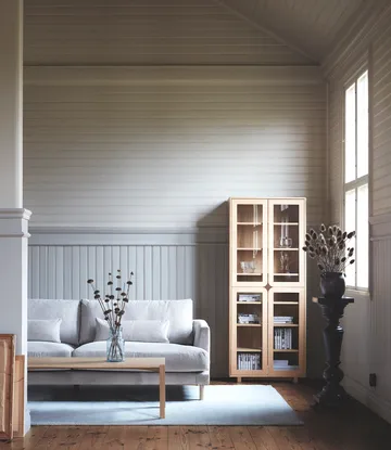 Vidja wysoka gablota - Dąb pigmentowany na biało - 1898