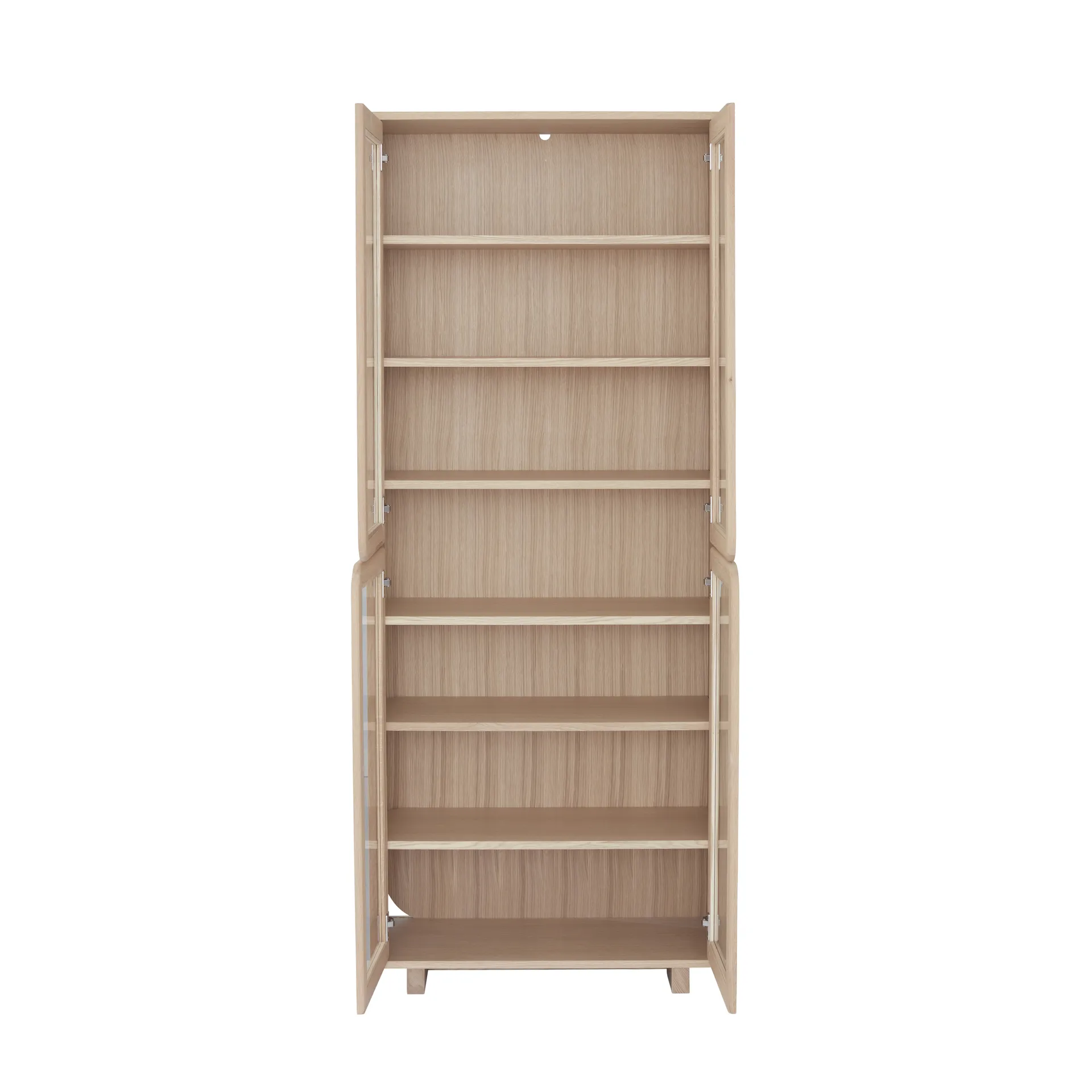 Vidja wysoka gablota, Dąb pigmentowany na biało 1898